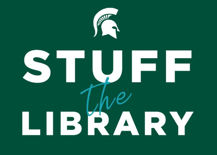 MSU Stuff the Library logo.